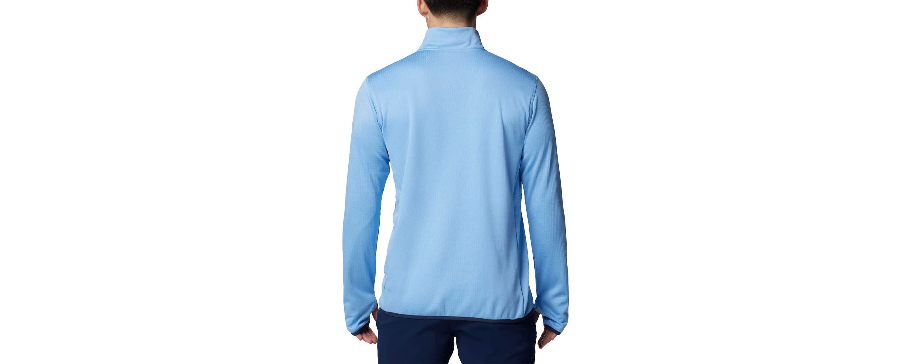 NCAA Carolina North Carolina Tar Heels Park View Grid Fleece Omni-Wick Half-Zip Jacket