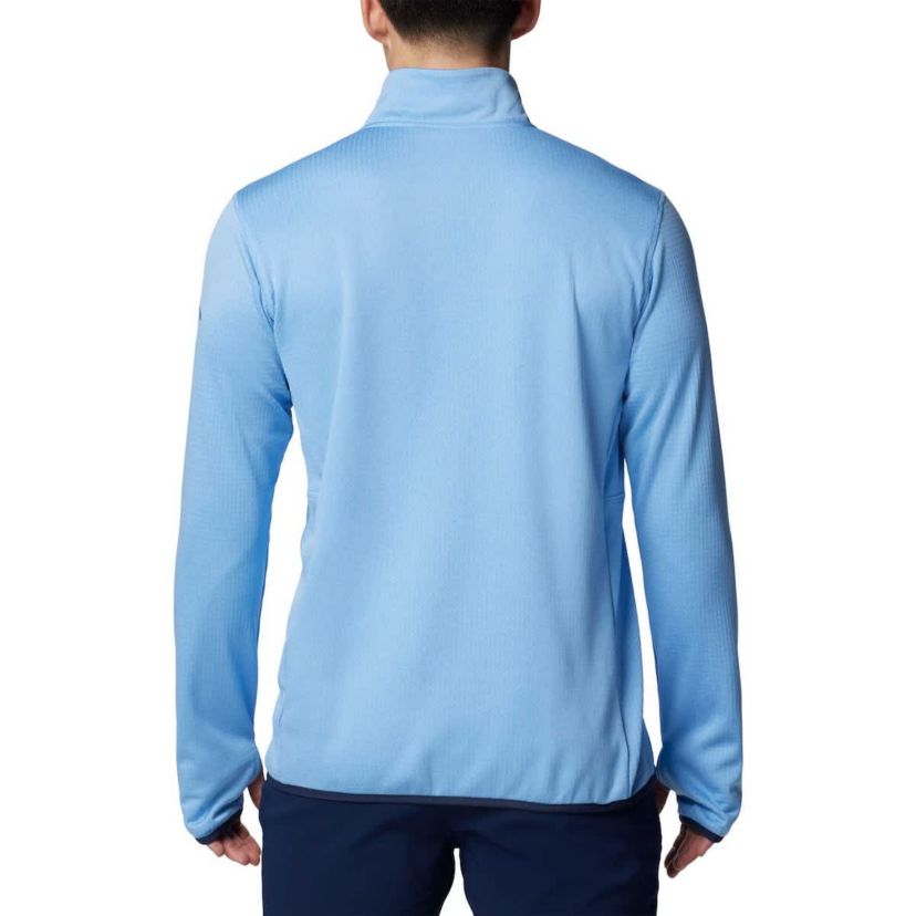 NCAA Carolina North Carolina Tar Heels Park View Grid Fleece Omni-Wick Half-Zip Jacket