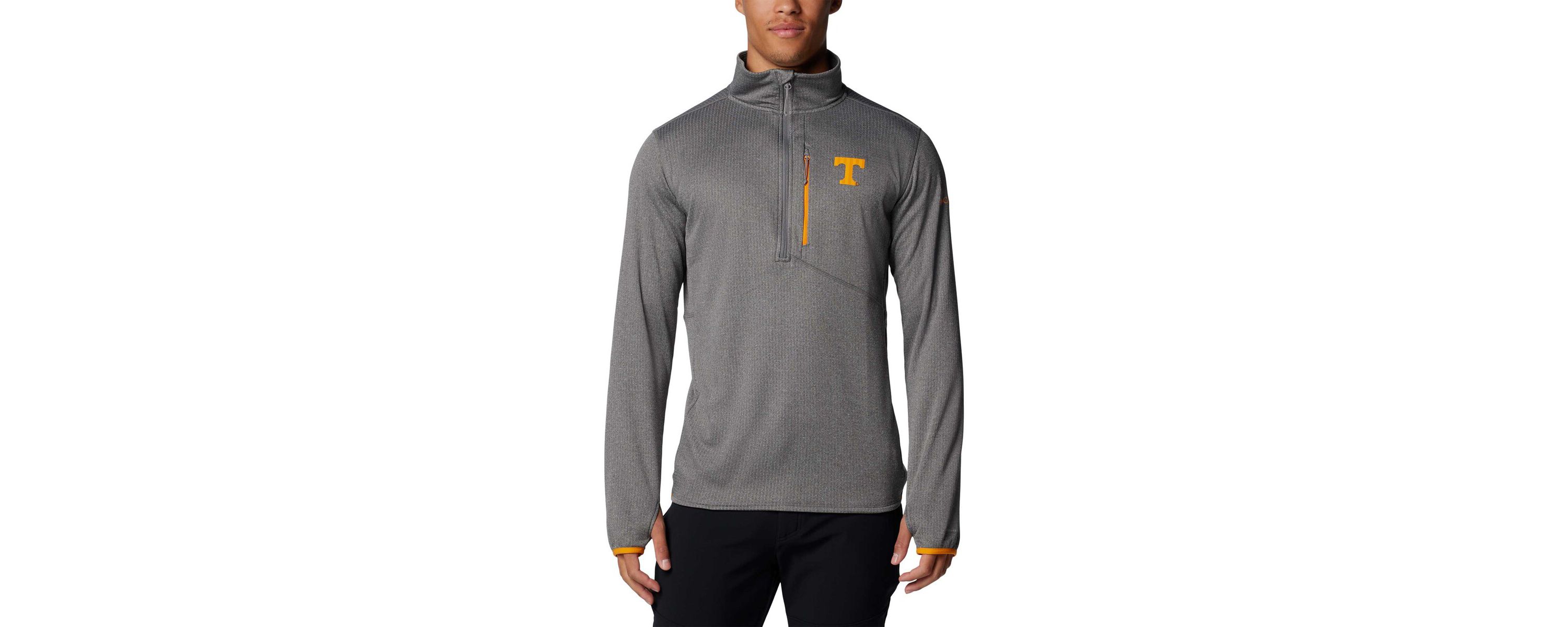 NCAA Tennessee Volunteers Park View Grid Fleece Omni-Wick Half-Zip Jacket