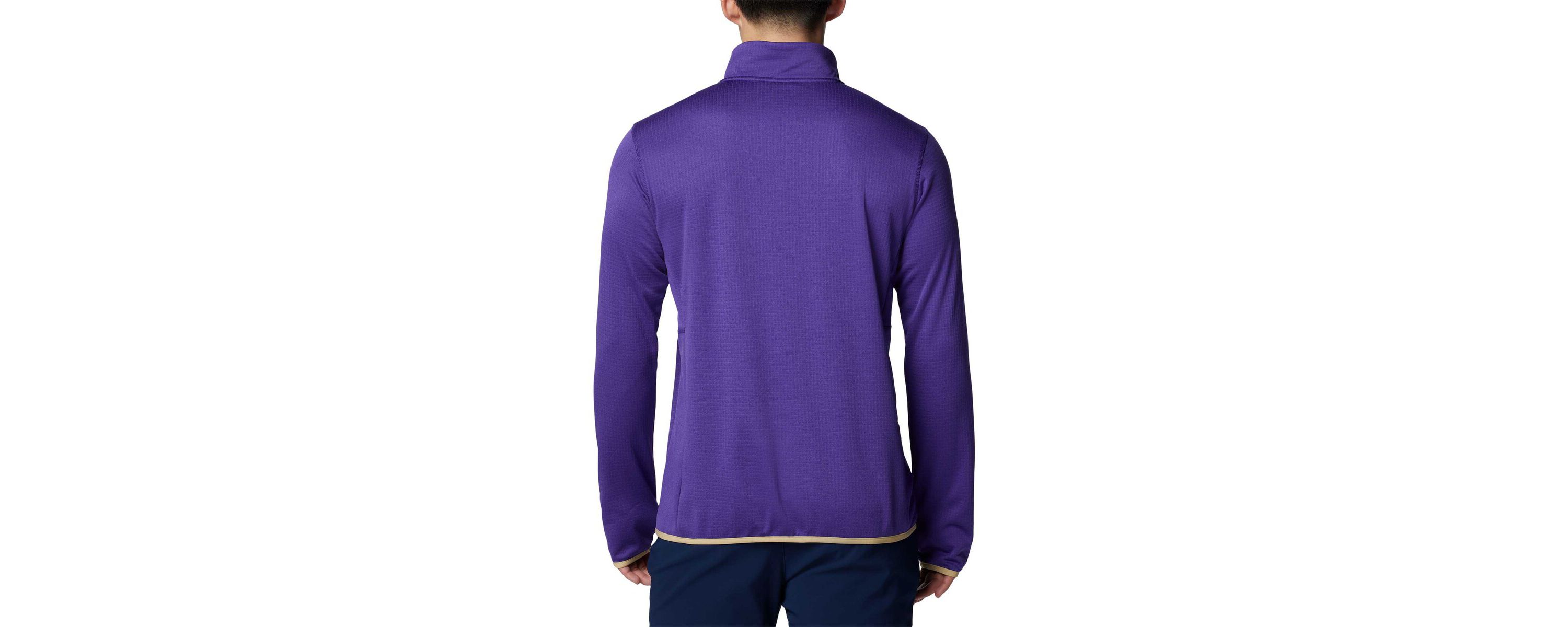 NCAA Washington Huskies Park View Grid Fleece Omni-Wick Half-Zip Jacket