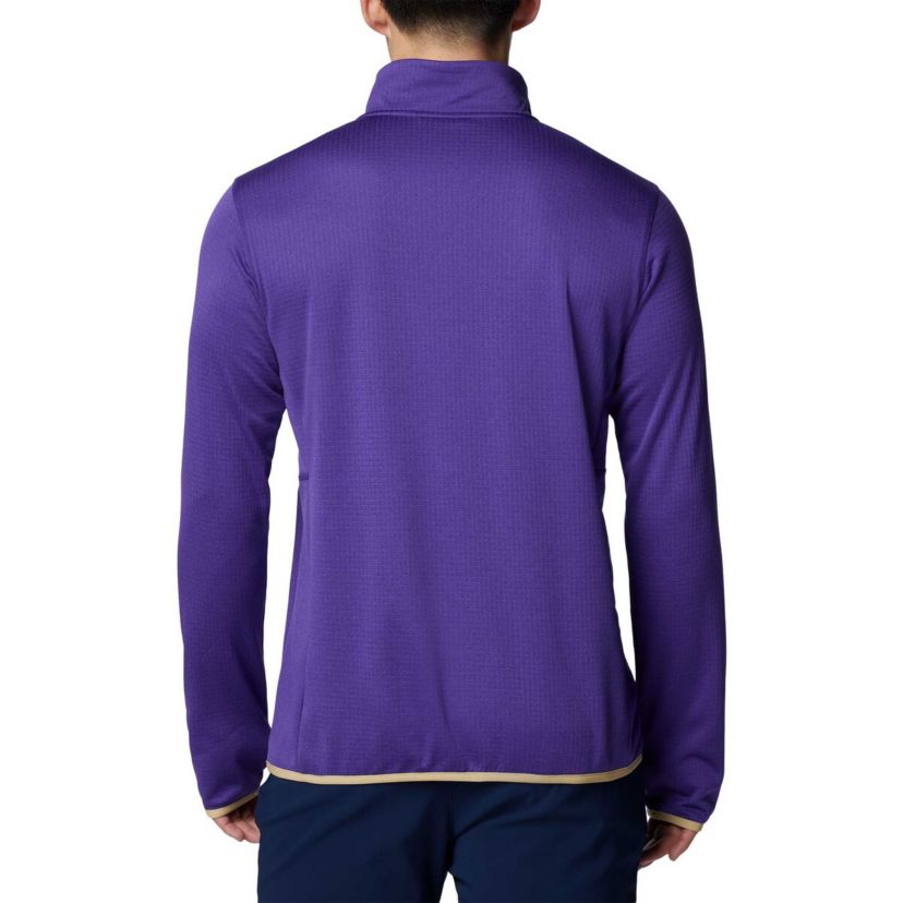 NCAA Washington Huskies Park View Grid Fleece Omni-Wick Half-Zip Jacket