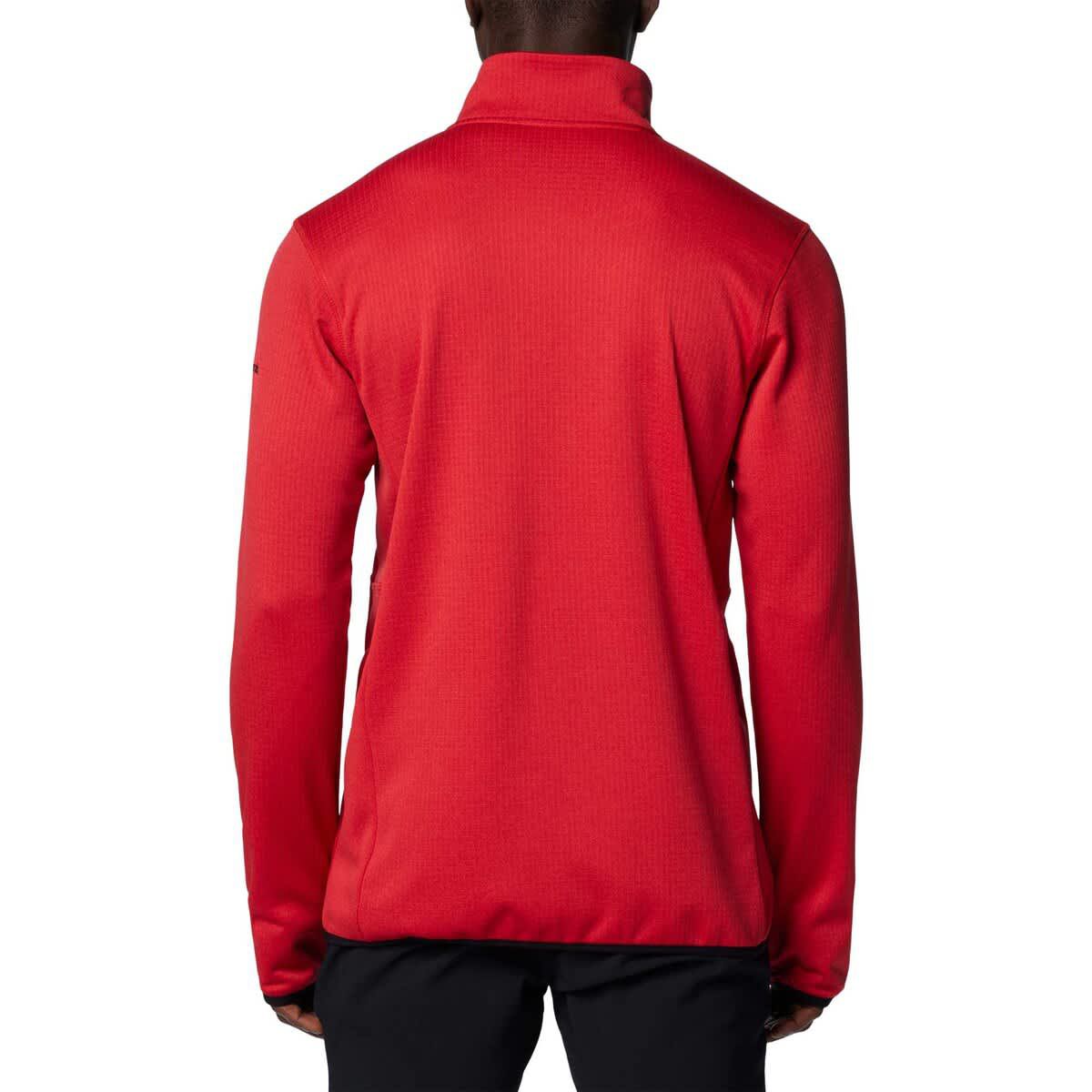 NCAA Georgia Bulldogs Park View Grid Fleece Omni-Wick Half-Zip Jacket