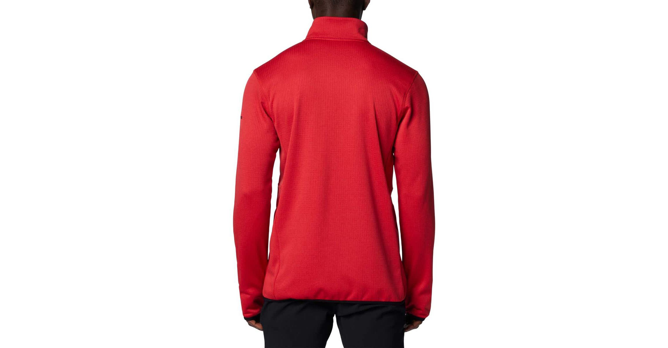 NCAA Georgia Bulldogs Park View Grid Fleece Omni-Wick Half-Zip Jacket