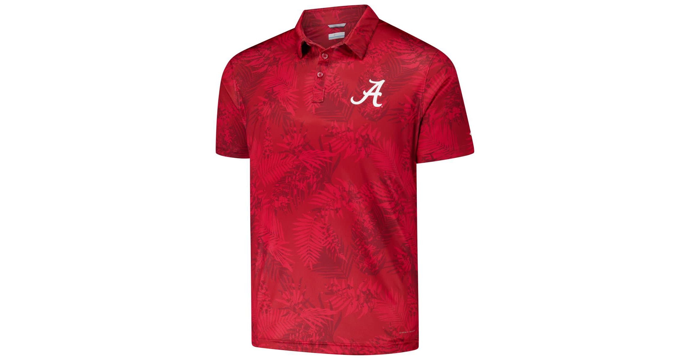 Alabama Crimson Tide NCAA Alabama Tide PFG Super Terminal Tackle™ Omni-Shade™ Bangalows Polo