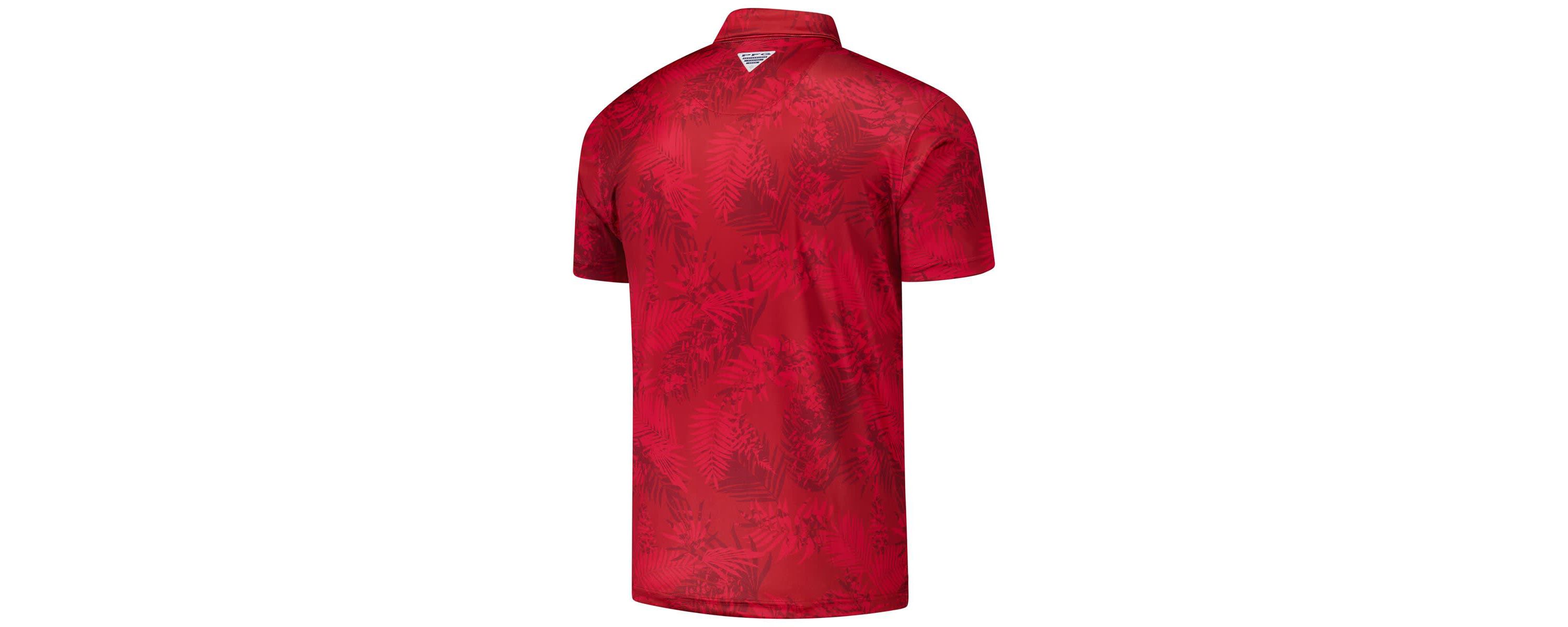 Alabama Crimson Tide NCAA Alabama Tide PFG Super Terminal Tackle™ Omni-Shade™ Bangalows Polo
