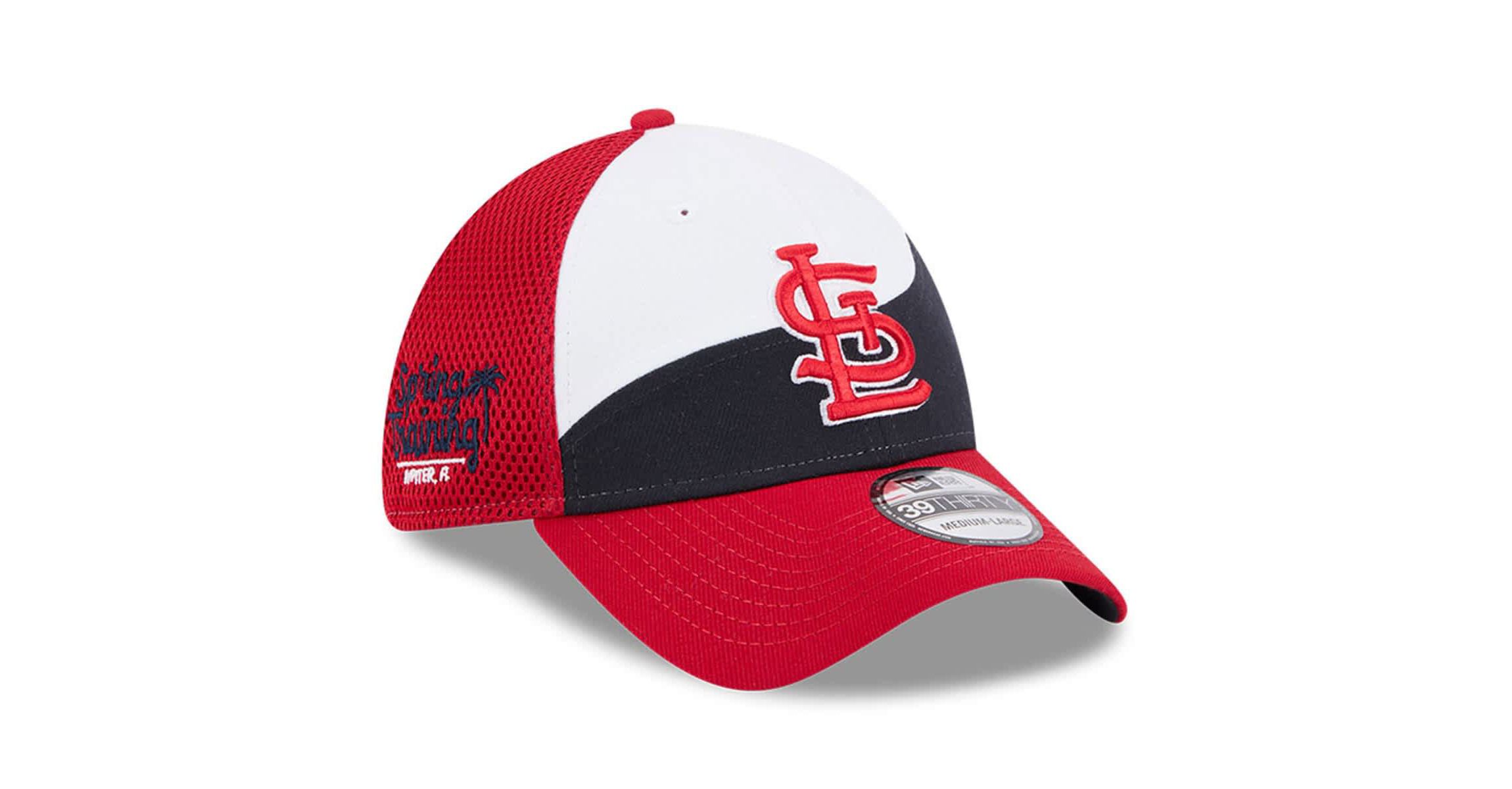 MLB Navy/Red St. Louis Cardinals 2025 Spring Training 39THIRTY Flex Hat