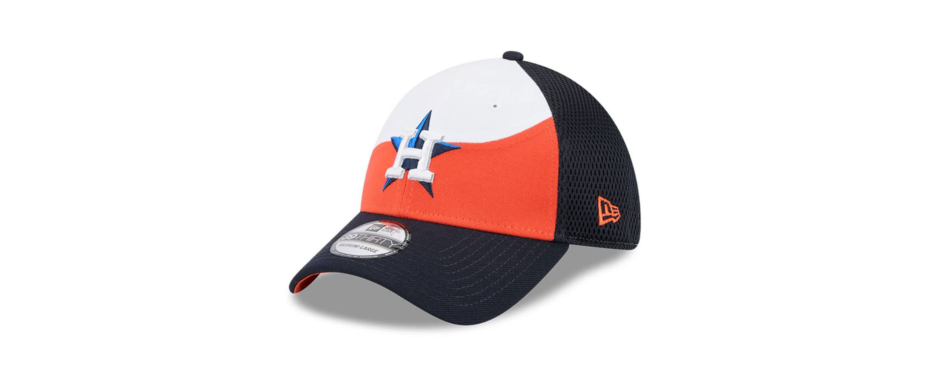 MLB Orange/Navy Houston Astros 2025 Spring Training 39THIRTY Flex Hat