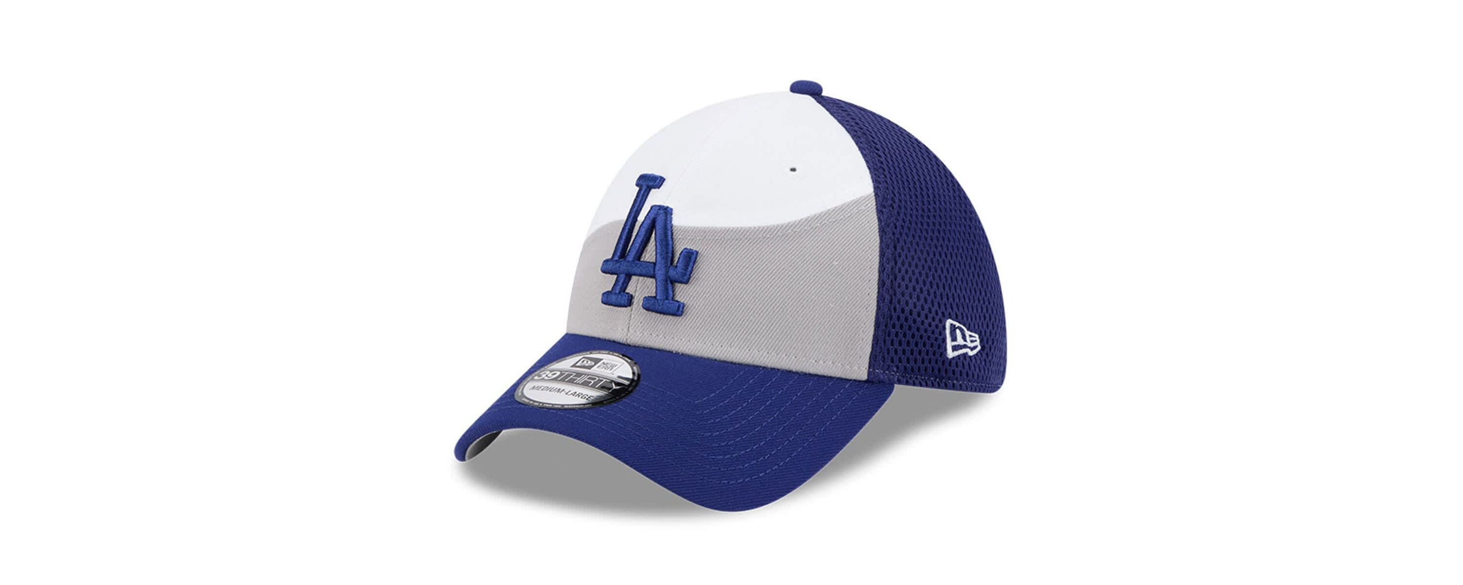 MLB Gray/Royal Los Angeles Dodgers 2025 Spring Training 39THIRTY Flex Hat