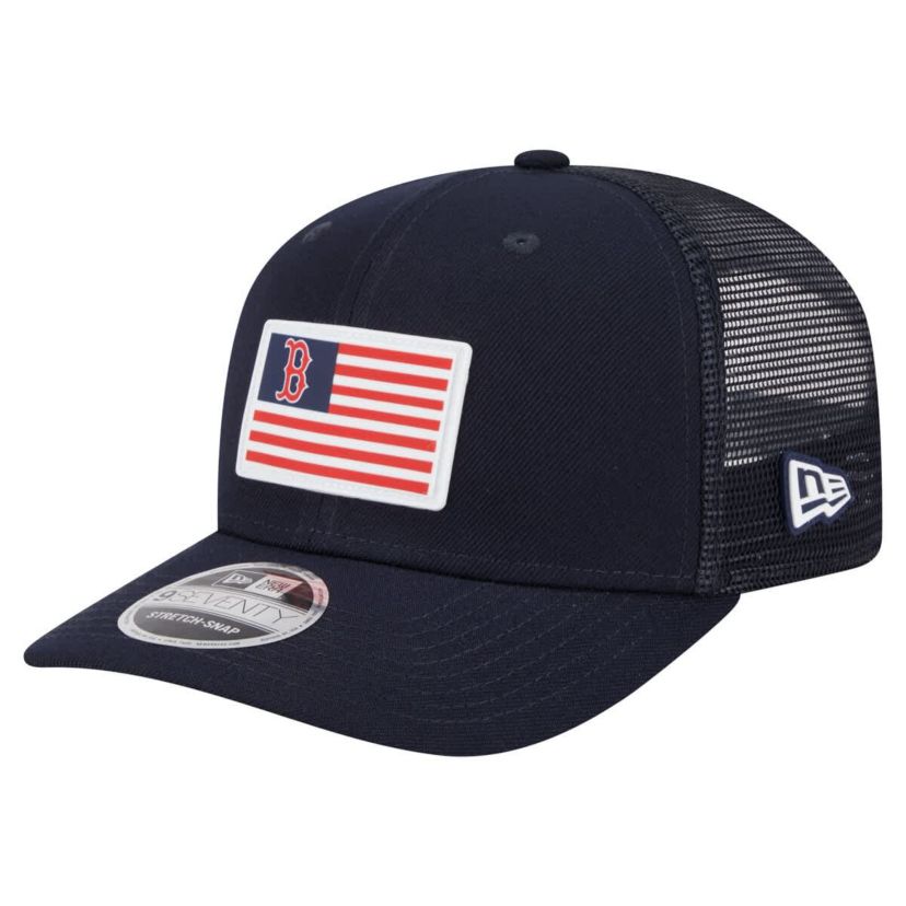 Boston Red Sox MLB Boston Sox Flag 9SEVENTY Stretch-Snap Hat