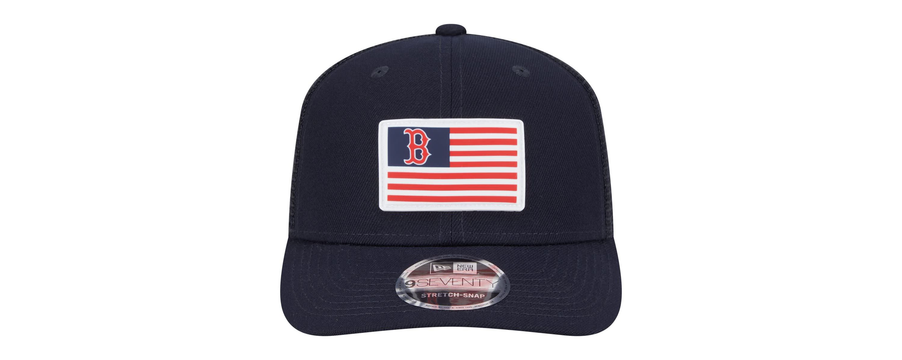 Boston Red Sox MLB Boston Sox Flag 9SEVENTY Stretch-Snap Hat