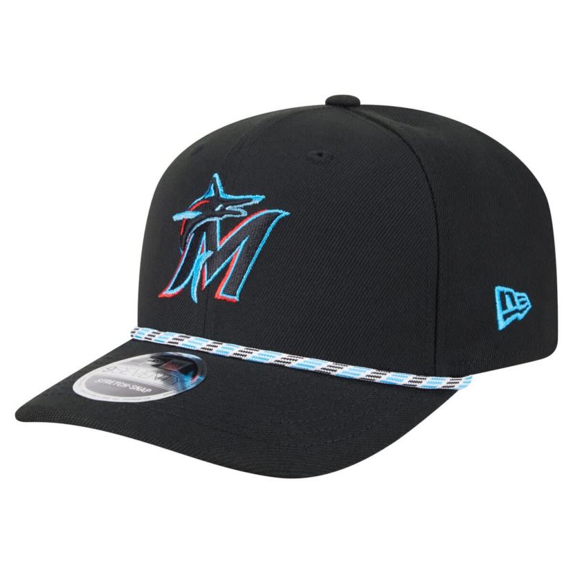 MLB Miami Marlins Multi-Rope 9SEVENTY Stretch-Snap Hat