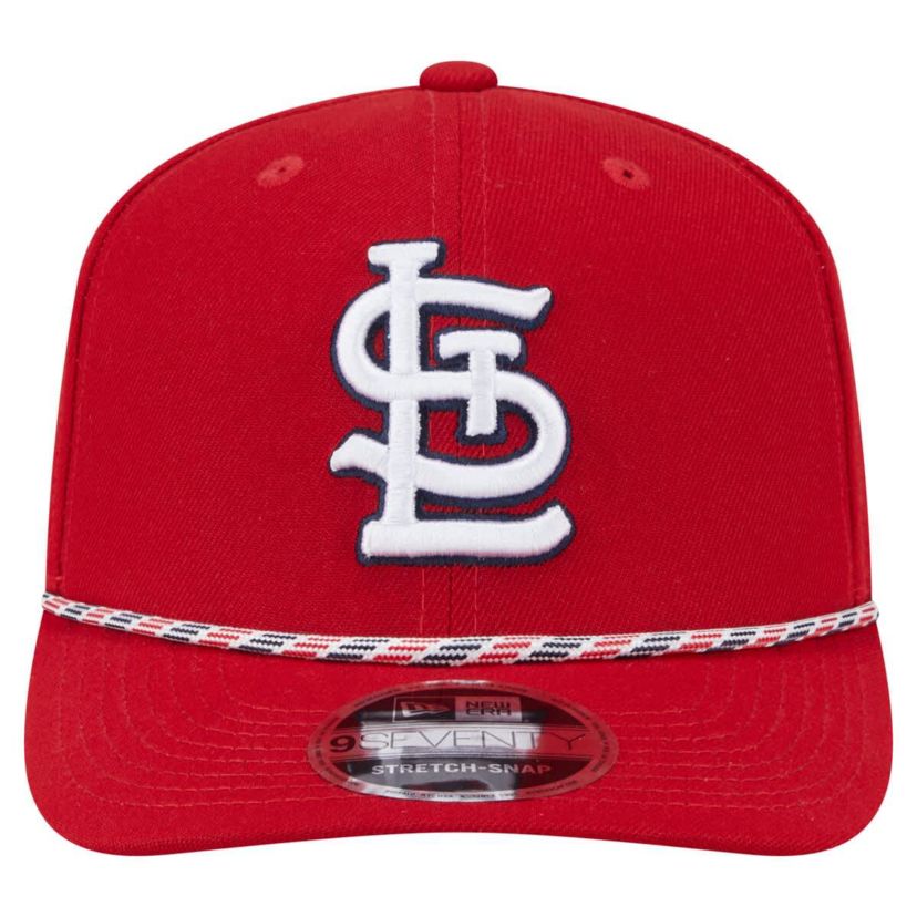 MLB St. Louis Cardinals Multi-Rope 9SEVENTY Stretch-Snap Hat