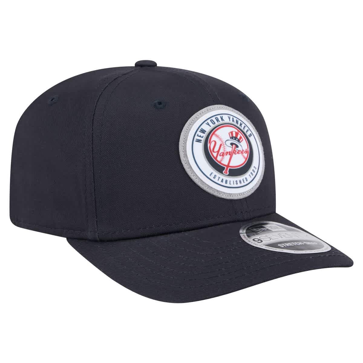 MLB New York Yankees Circle Patch 9SEVENTY Stretch-Snap Hat
