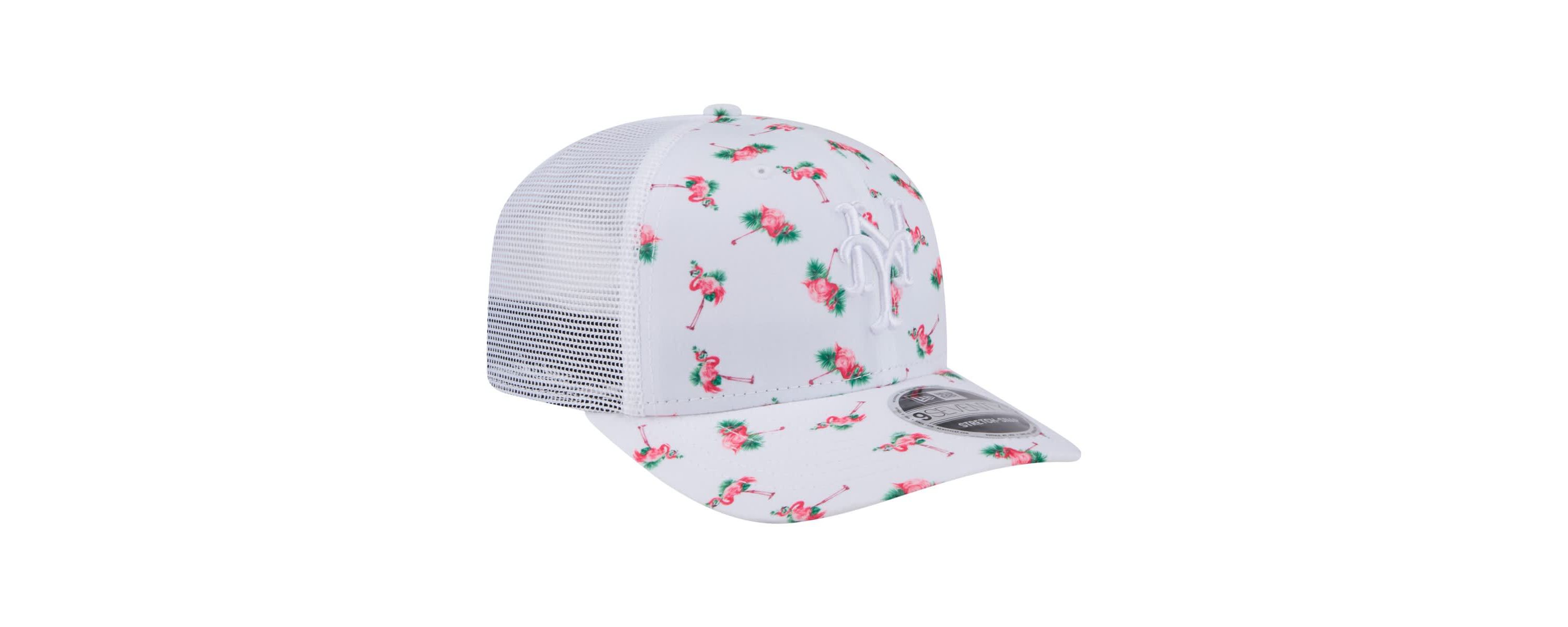 MLB New York Mets Flamingo Mesh Back 9SEVENTY Stretch-Snap Hat