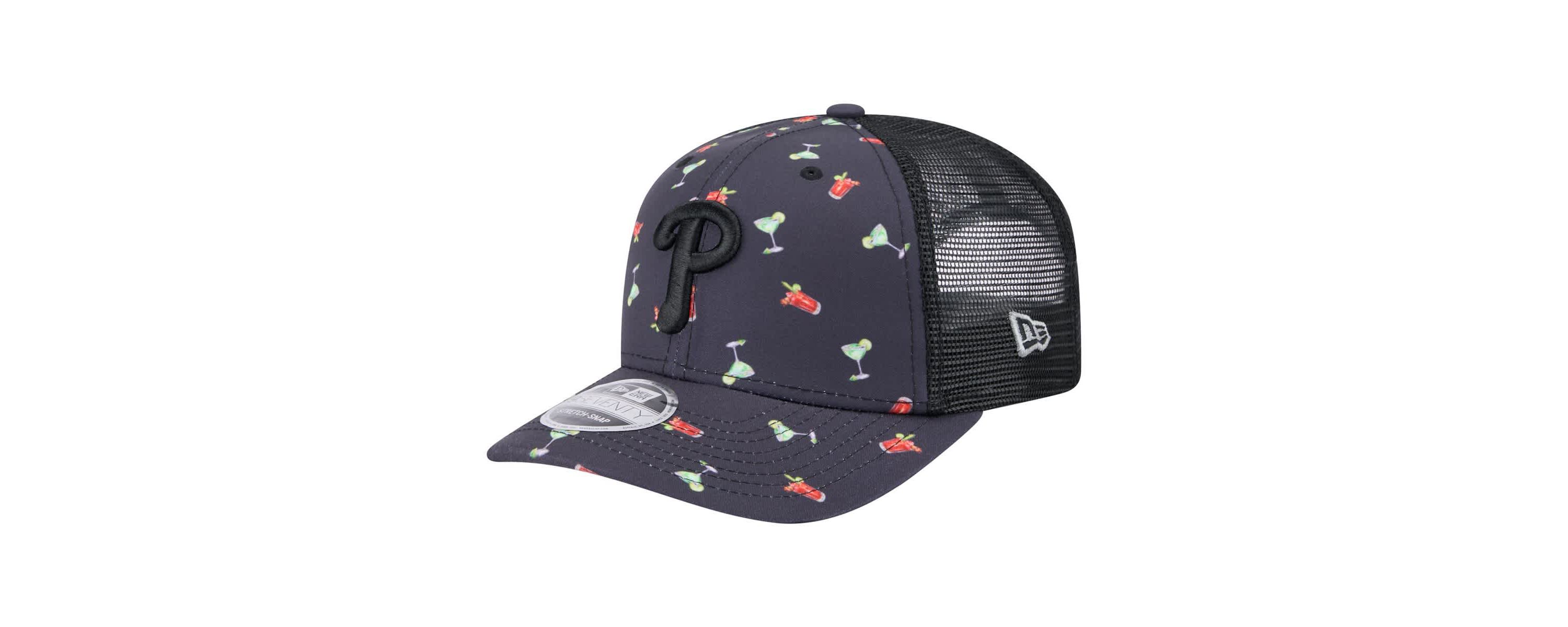 MLB Philadelphia Phillies Adventure Drinks Pattern 9SEVENTY Stretch-Snap Hat