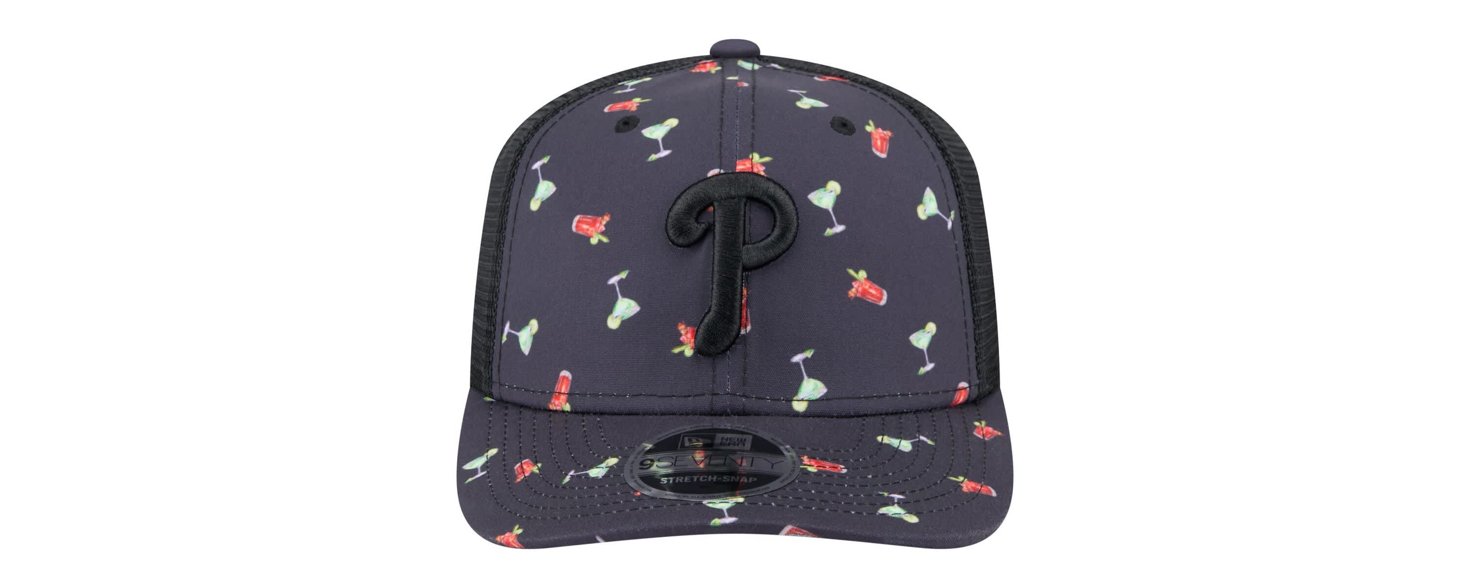 MLB Philadelphia Phillies Adventure Drinks Pattern 9SEVENTY Stretch-Snap Hat