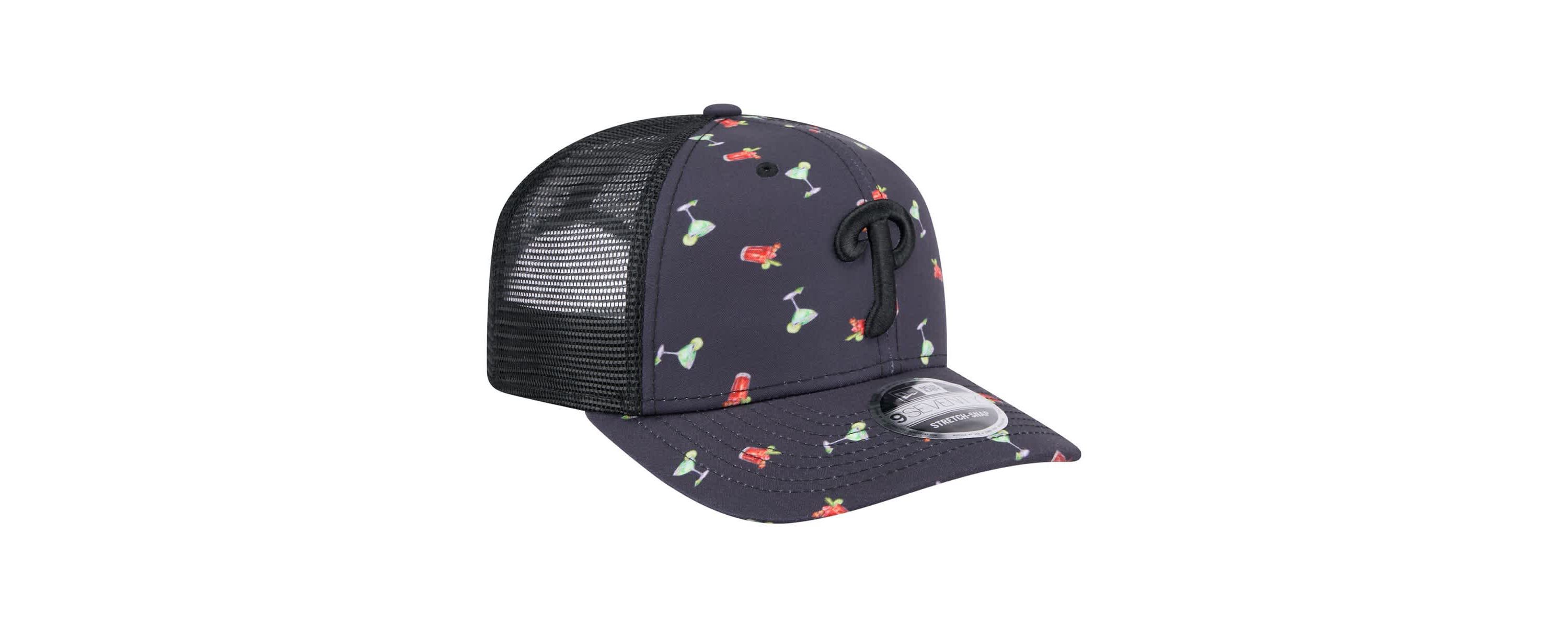 MLB Philadelphia Phillies Adventure Drinks Pattern 9SEVENTY Stretch-Snap Hat