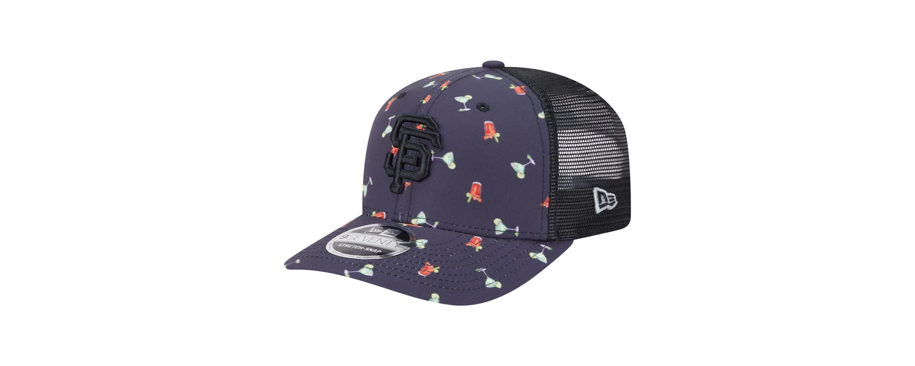 MLB San Francisco Giants Adventure Drinks Pattern 9SEVENTY Stretch-Snap Hat