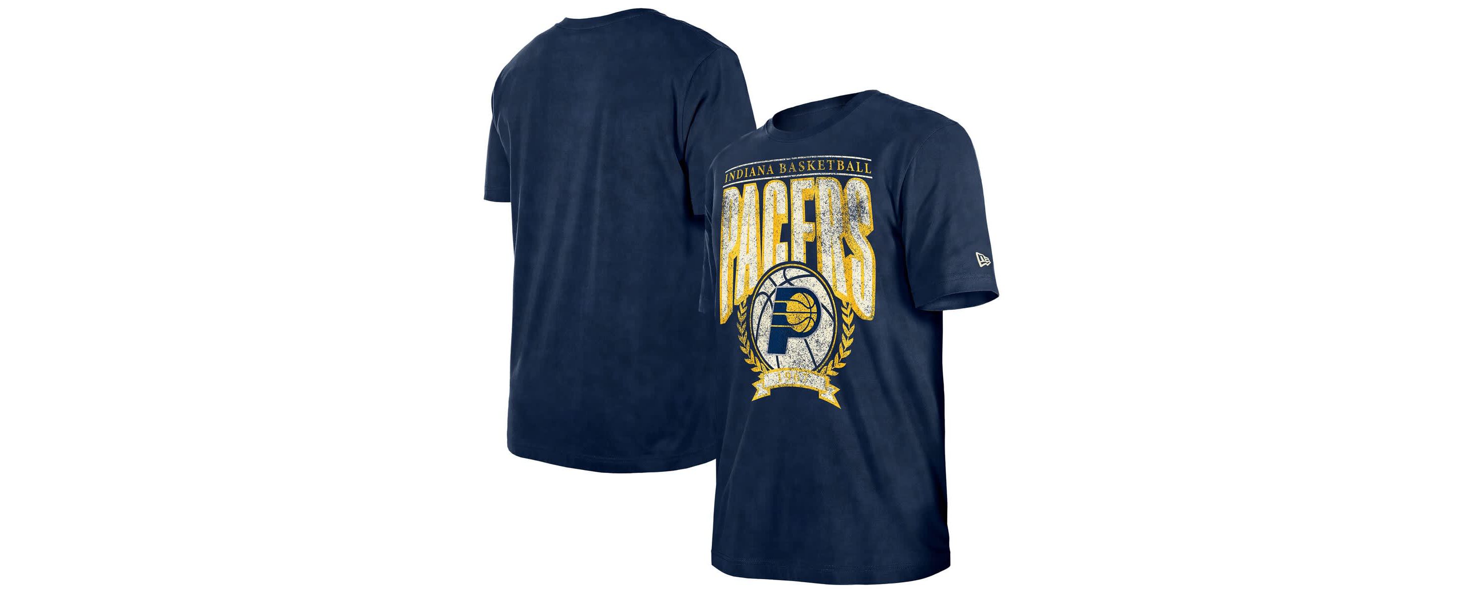 NBA Indiana Pacers Throwback Vintage Boxy Mineral Wash T-Shirt