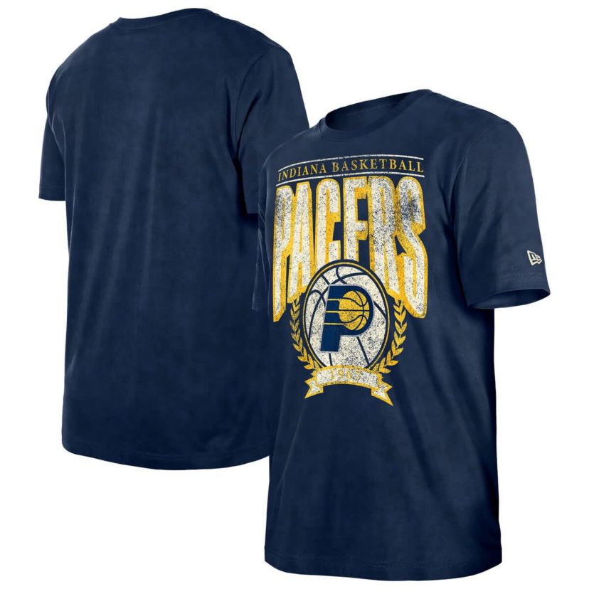 NBA Indiana Pacers Throwback Vintage Boxy Mineral Wash T-Shirt