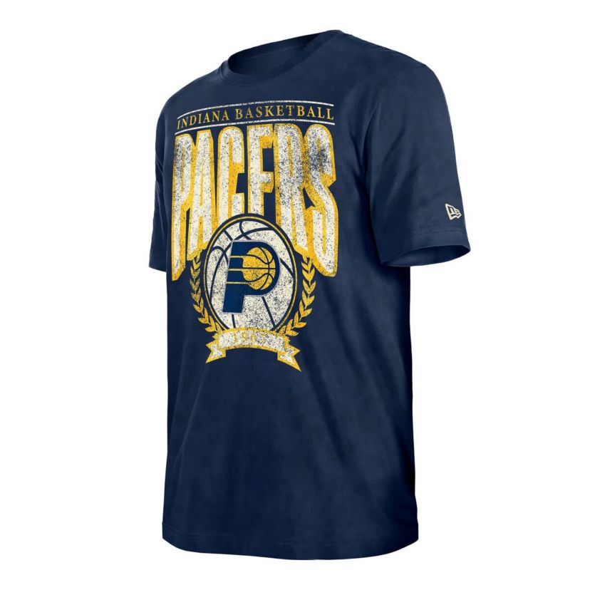 NBA Indiana Pacers Throwback Vintage Boxy Mineral Wash T-Shirt