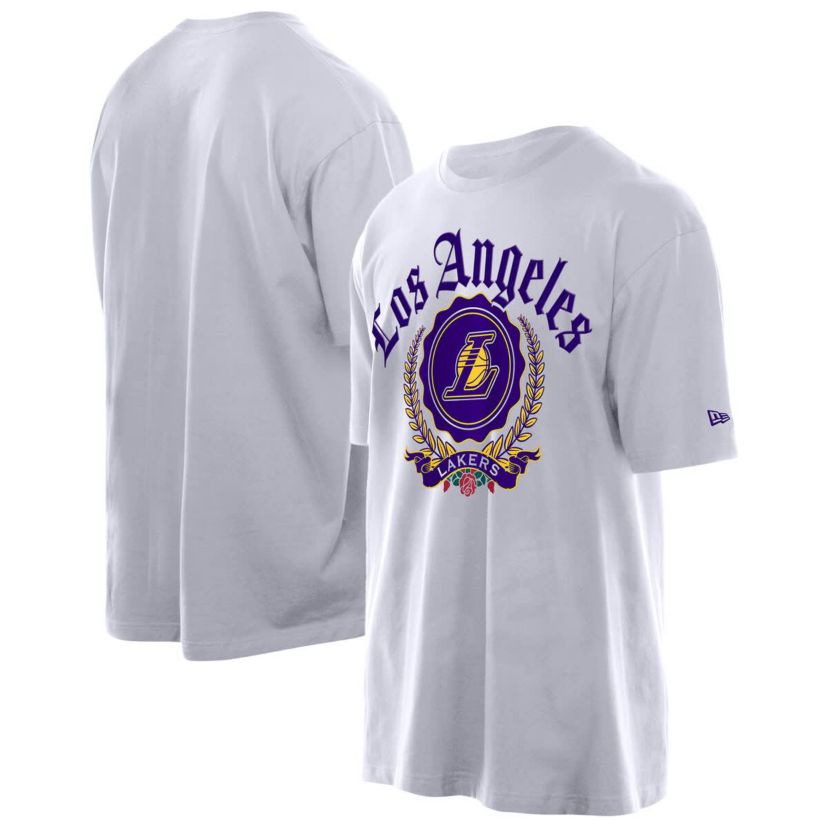 NBA Los Angeles Lakers Throwback Prep Oversized T-Shirt