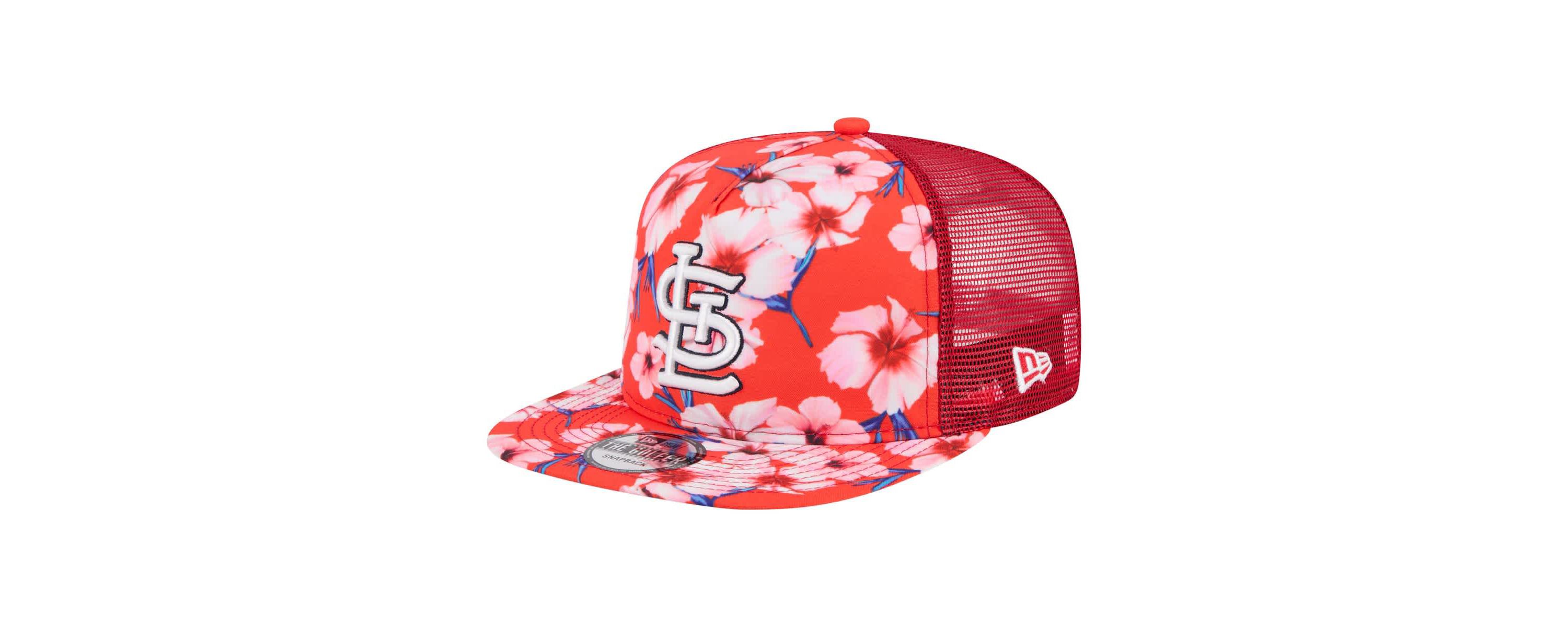 MLB St. Louis Cardinals Adventure Pattern Golfer Trucker Snapback Hat