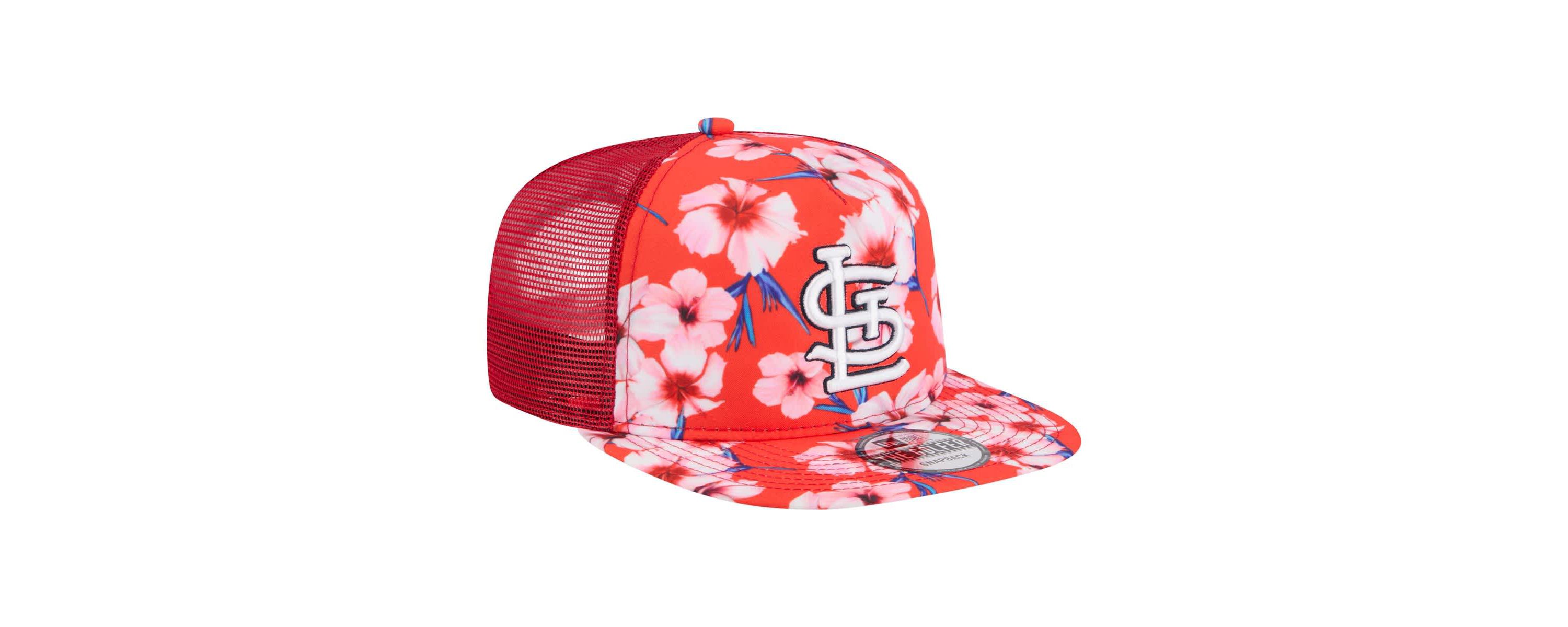 MLB St. Louis Cardinals Adventure Pattern Golfer Trucker Snapback Hat