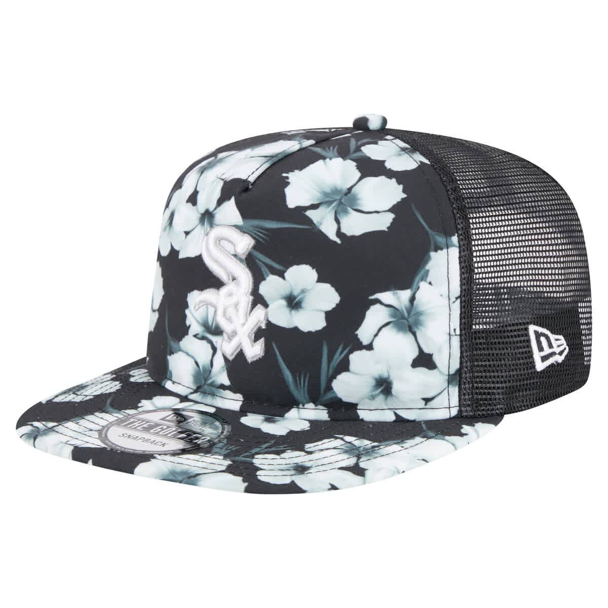 Chicago White Sox MLB Chicago Sox Adventure Pattern Golfer Trucker Snapback Hat