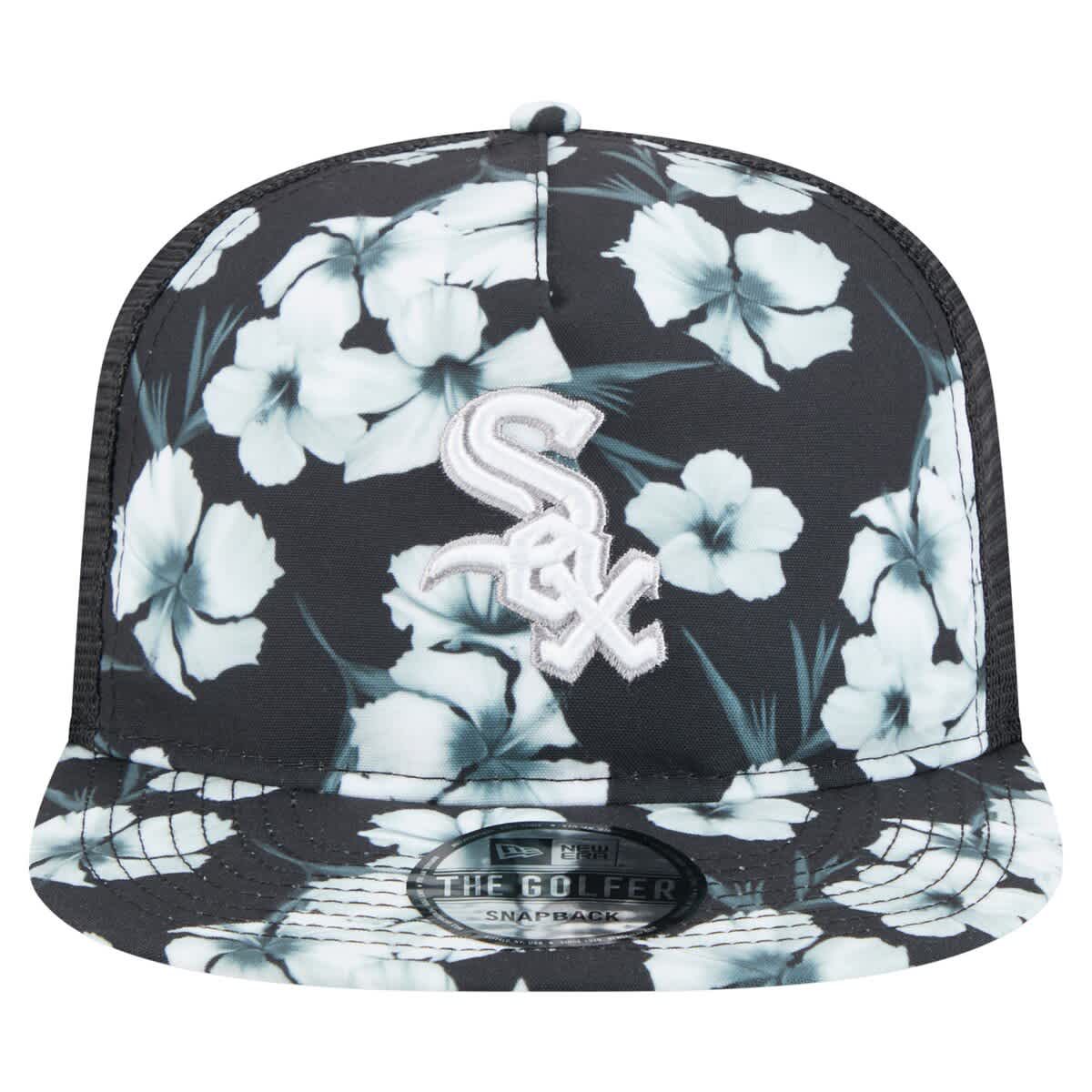 Chicago White Sox MLB Chicago Sox Adventure Pattern Golfer Trucker Snapback Hat