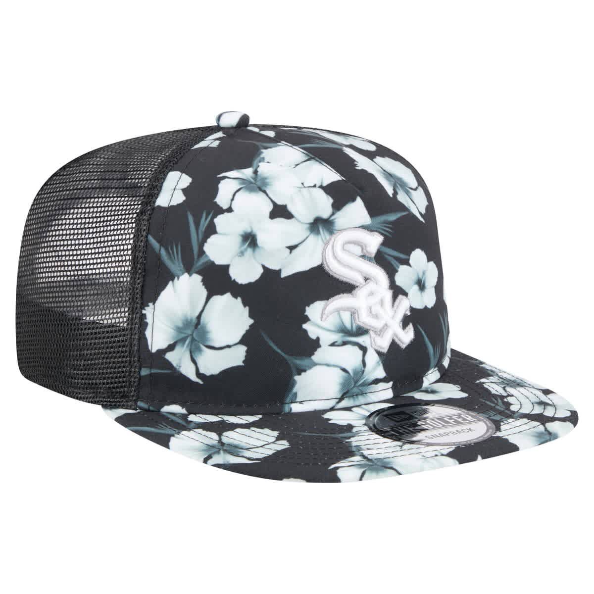 Chicago White Sox MLB Chicago Sox Adventure Pattern Golfer Trucker Snapback Hat