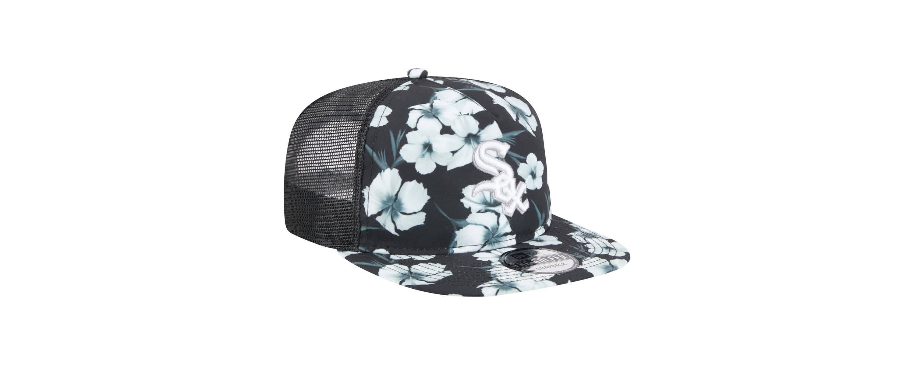 Chicago White Sox MLB Chicago Sox Adventure Pattern Golfer Trucker Snapback Hat