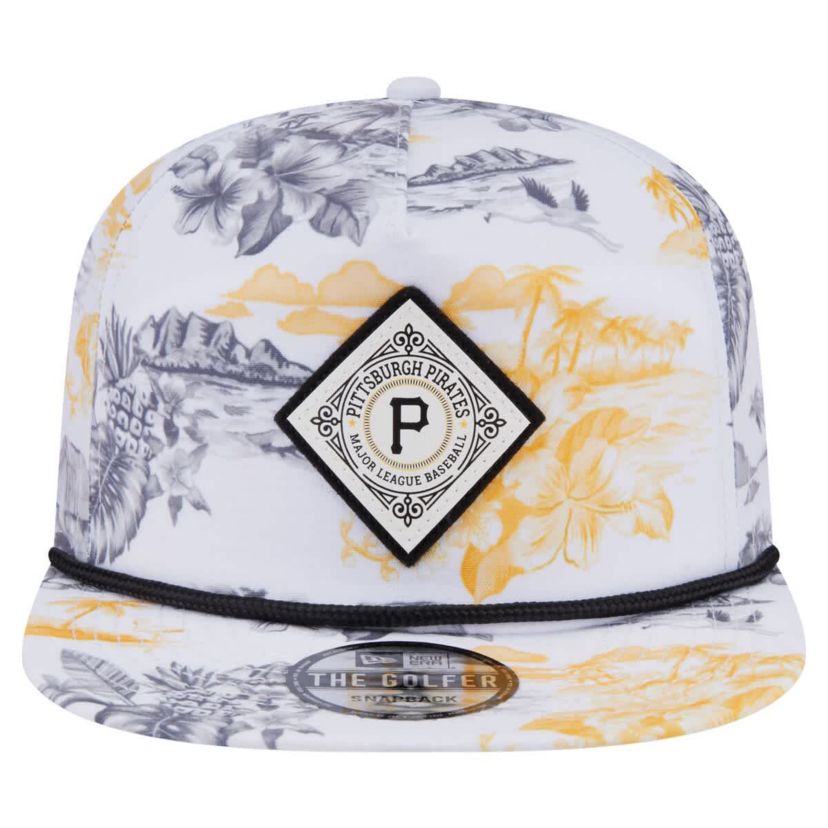 MLB Pittsburgh Pirates Printed Island Golfer Snapback Hat