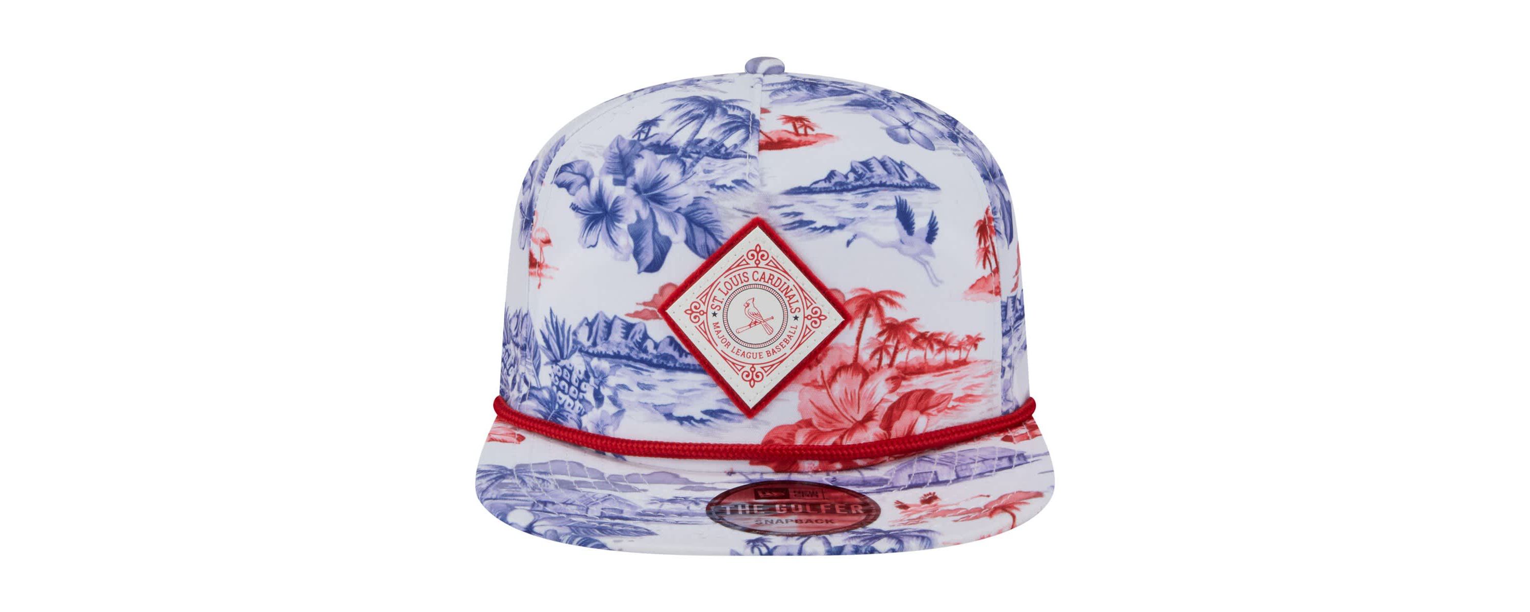 MLB St. Louis Cardinals Printed Island Golfer Snapback Hat
