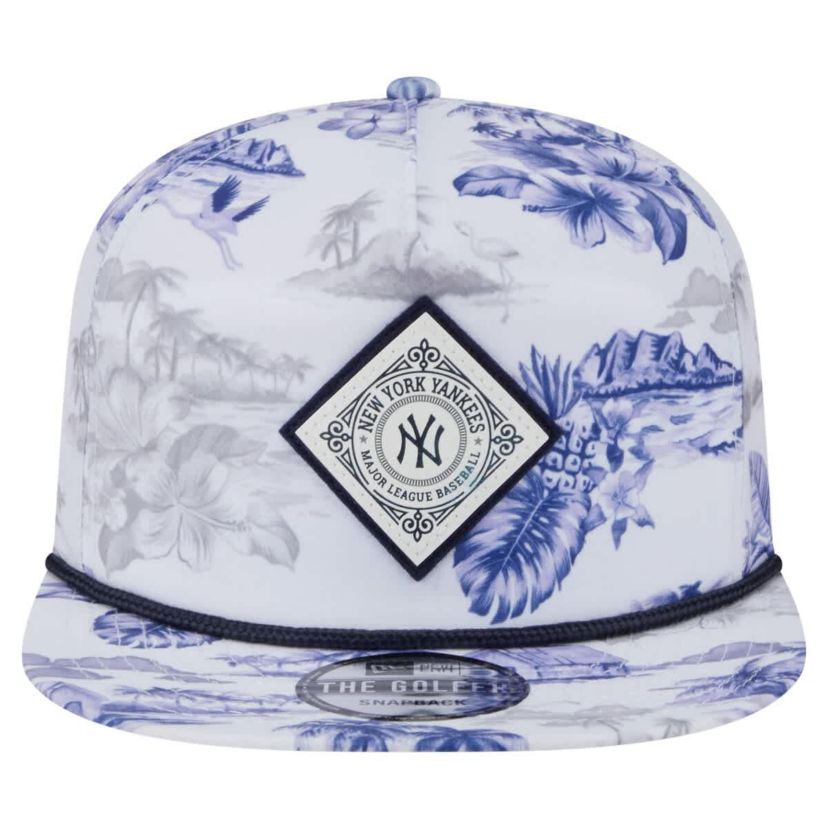 MLB New York Yankees Printed Island Golfer Snapback Hat