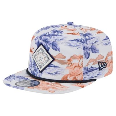 New Era Men's MLB Houston Astros Printed Island Golfer Snapback Hat