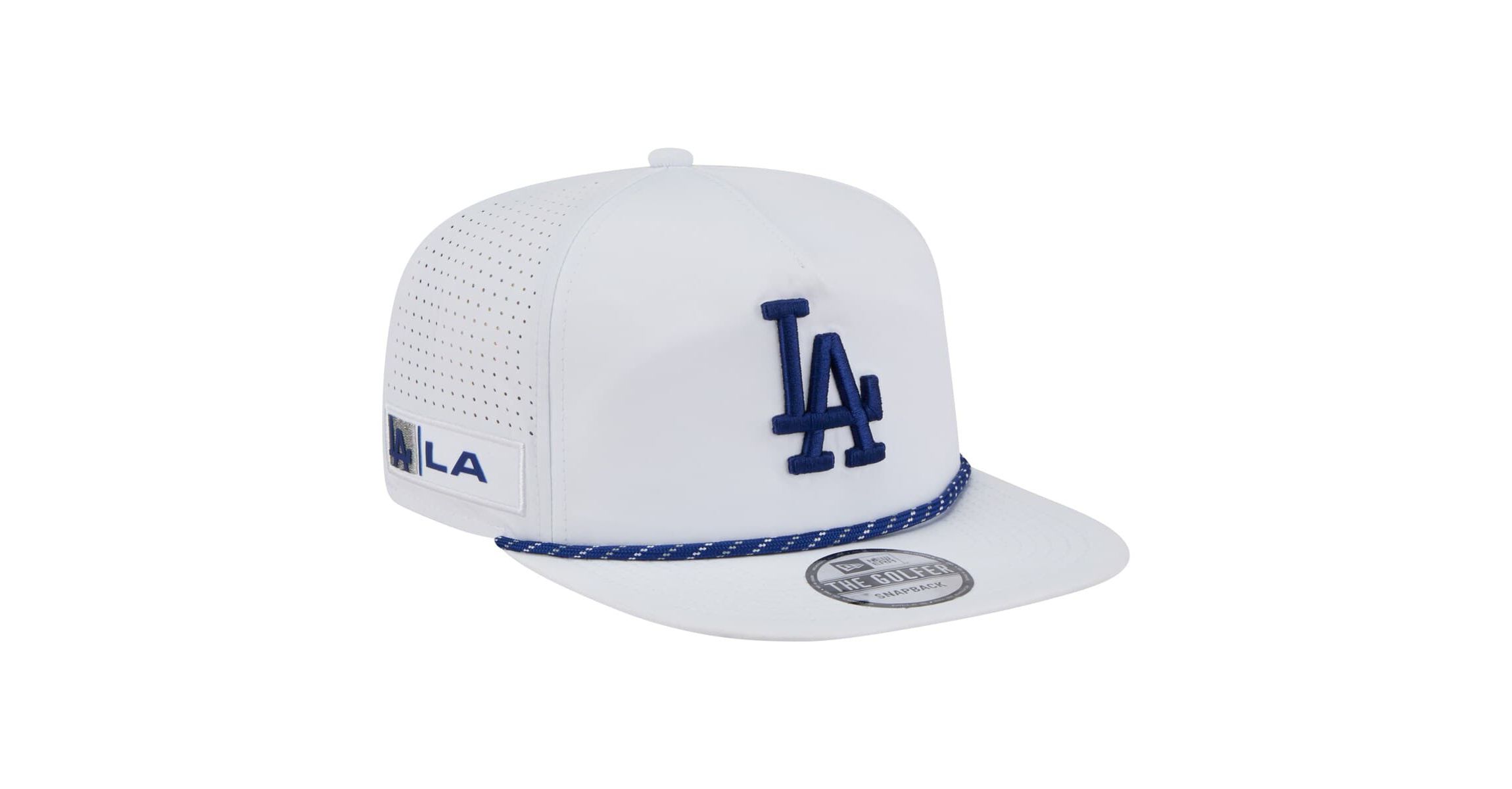 MLB Los Angeles Dodgers Perforated Golfer Snapback Hat