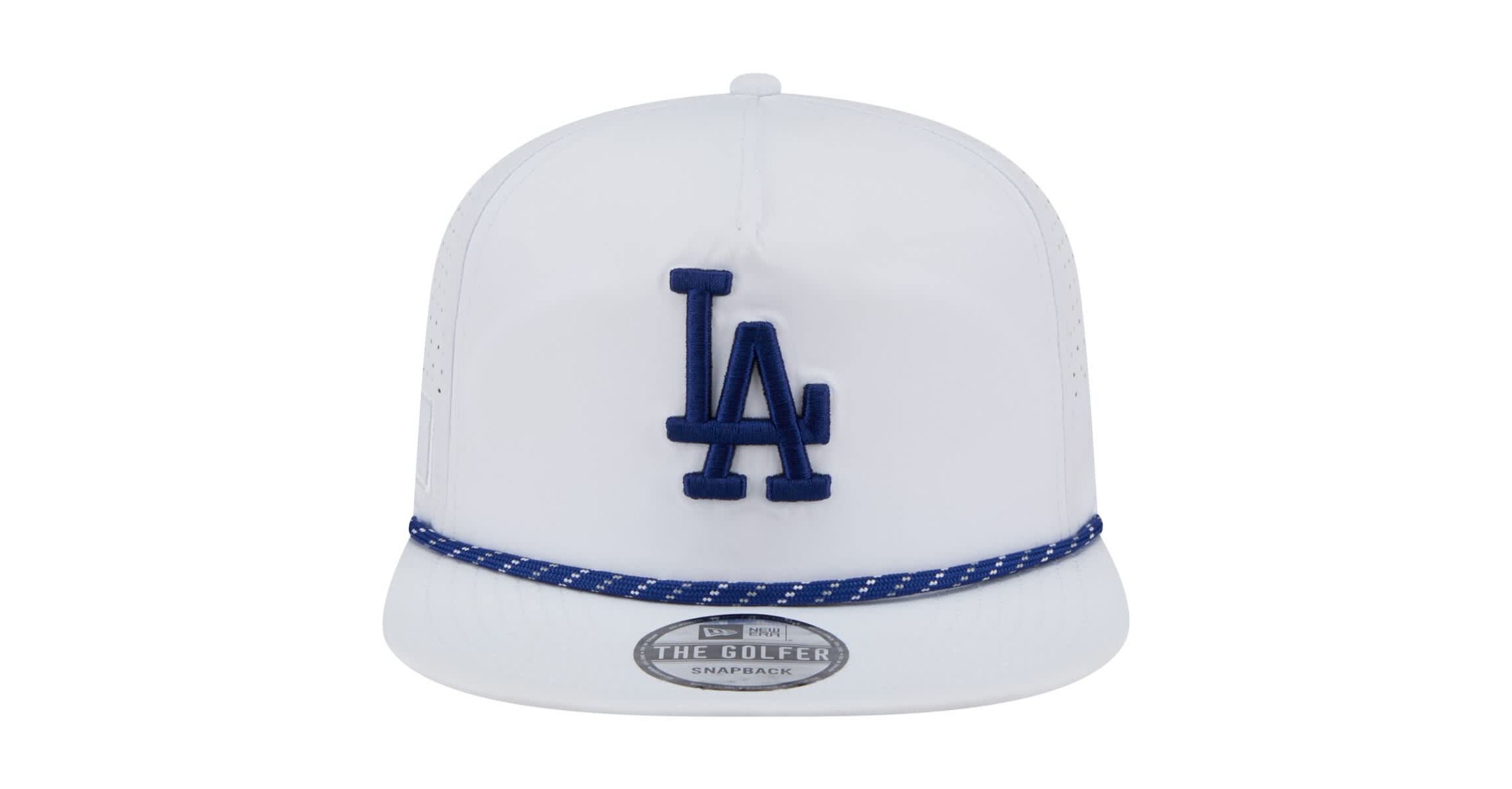 MLB Los Angeles Dodgers Perforated Golfer Snapback Hat