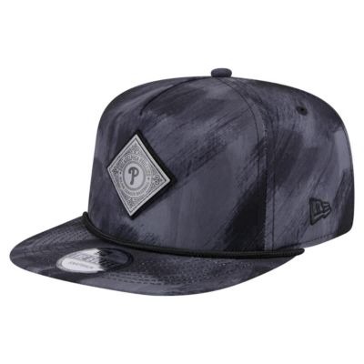 New Era Men's MLB Philadelphia Phillies Printed Golfer Snapback Hat, Navy Blue