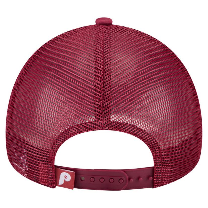 MLB Philadelphia Phillies Distressed 9FORTY A-Frame Adjustable Trucker Hat