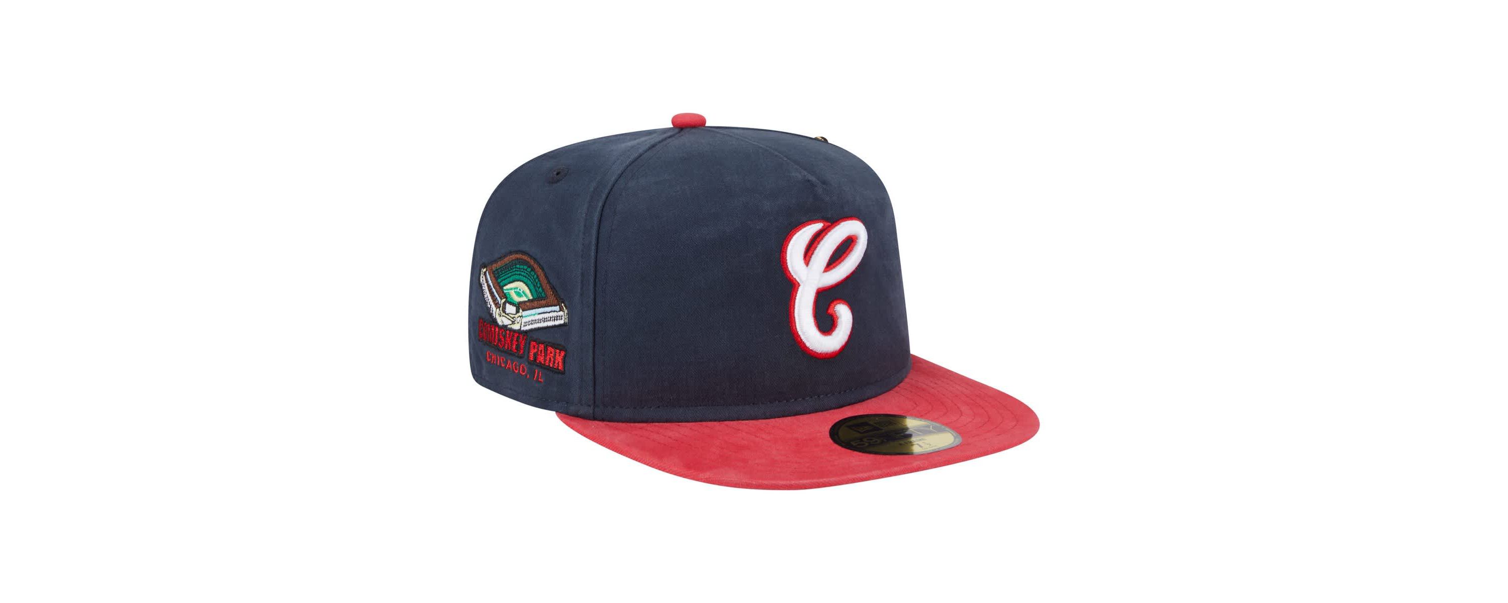 Chicago White Sox MLB Chicago Sox ship Side Flag A-Frame 59FIFTY Fitted Hat
