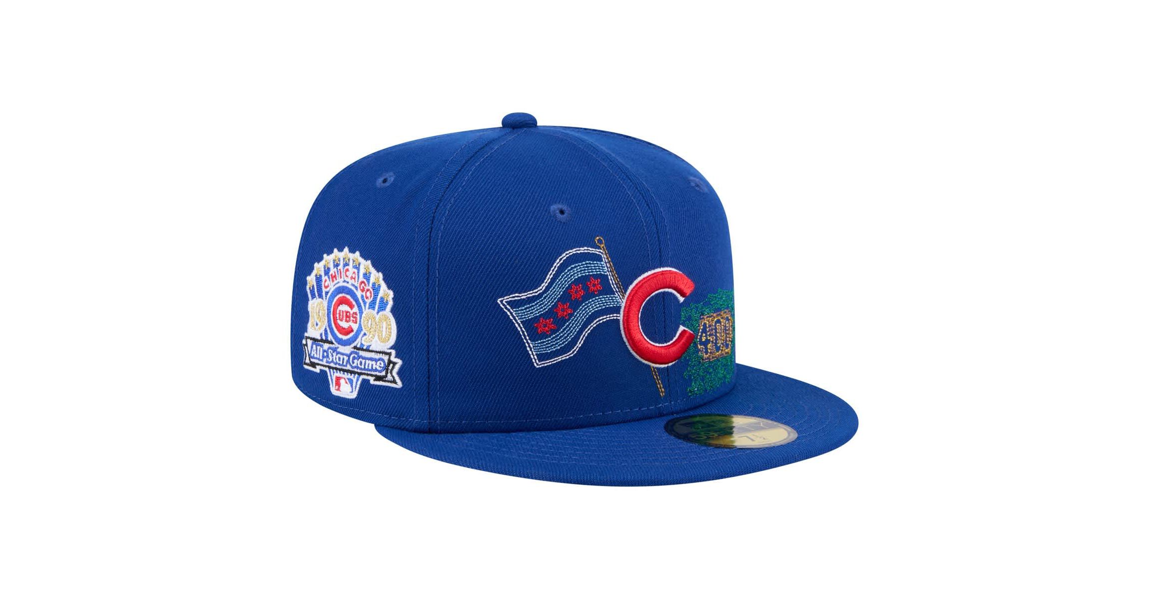 MLB Chicago Cubs State Stitch 59FIFTY Fitted Hat