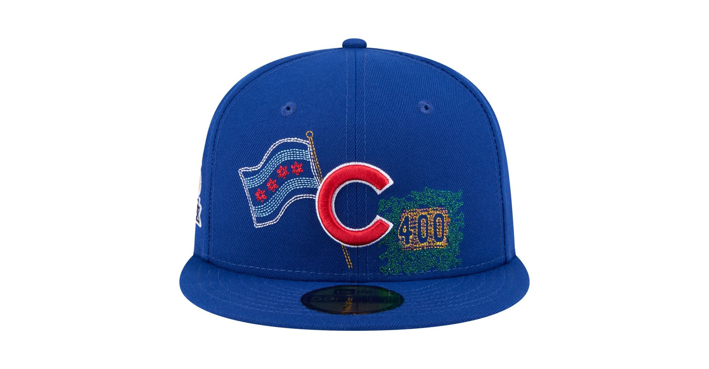 MLB Chicago Cubs State Stitch 59FIFTY Fitted Hat