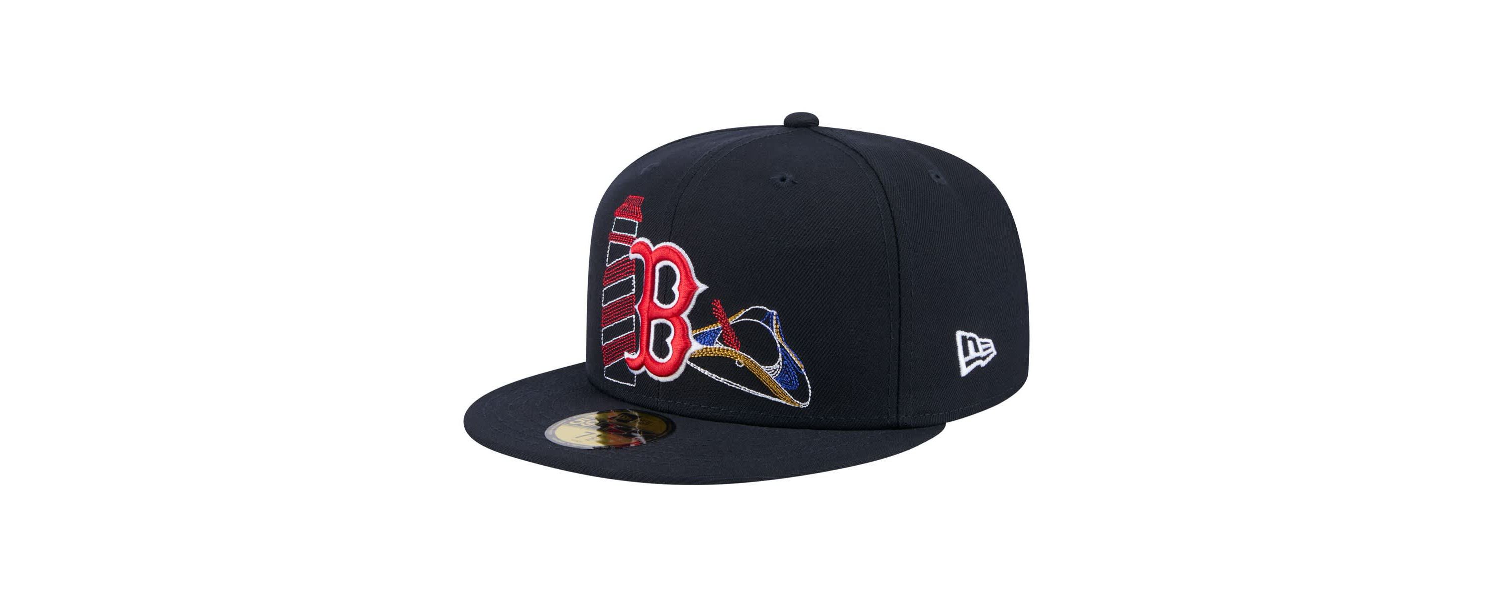 Boston Red Sox MLB Boston Sox State Stitch 59FIFTY Fitted Hat