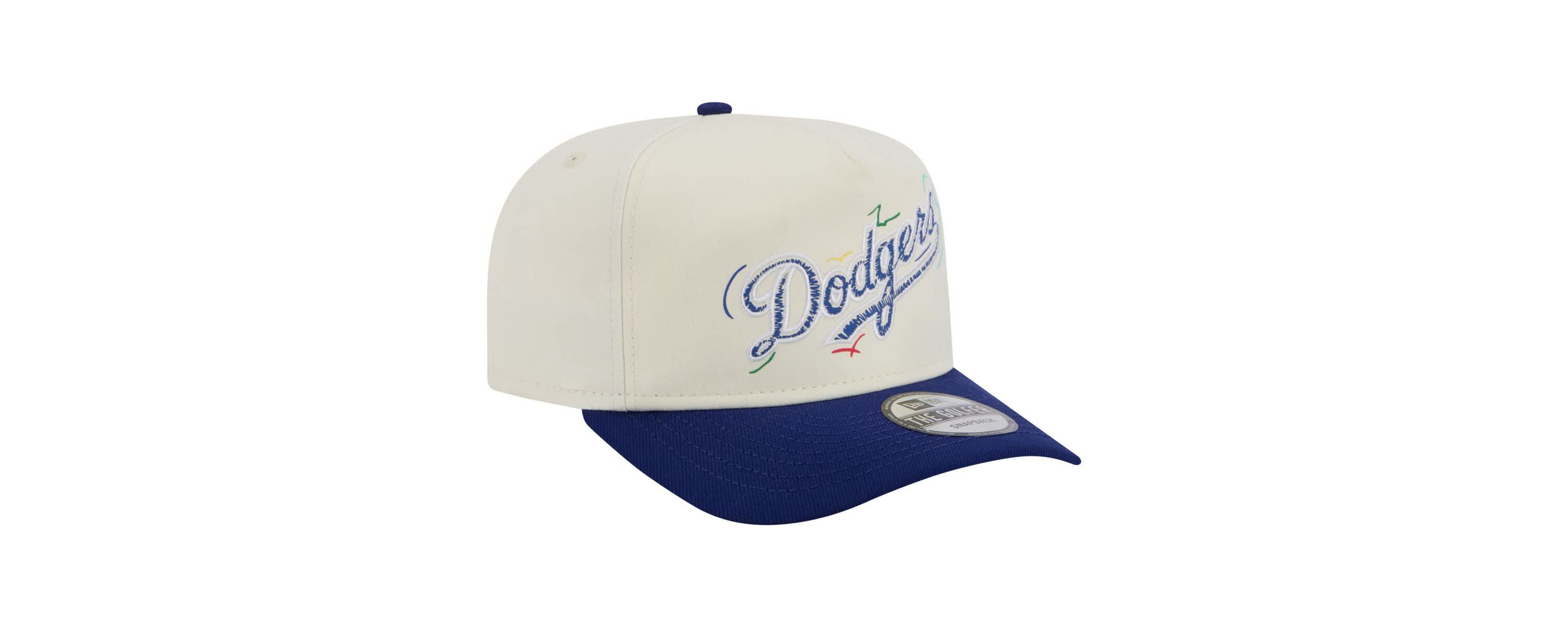 MLB Los Angeles Dodgers Team Scribble Golfer Adjustable Hat