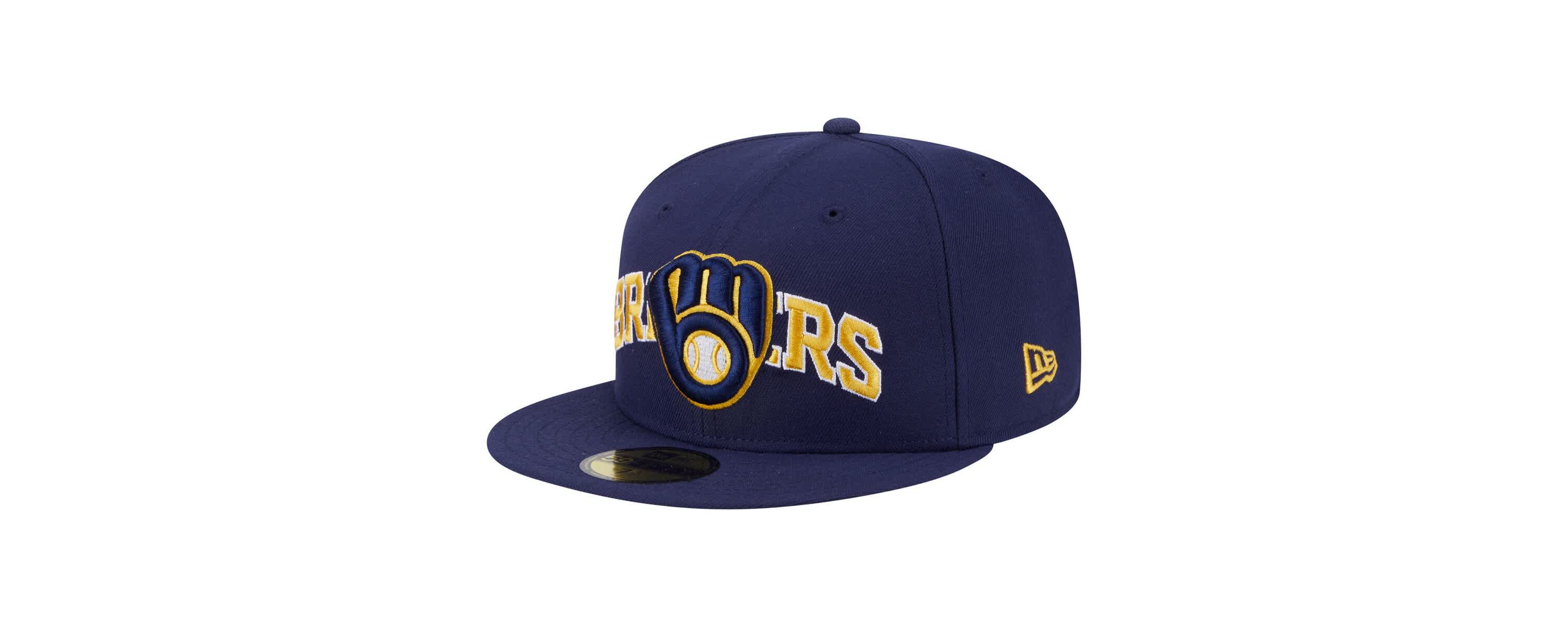 MLB Milwaukee Brewers Overlap 59FIFTY Fitted Hat