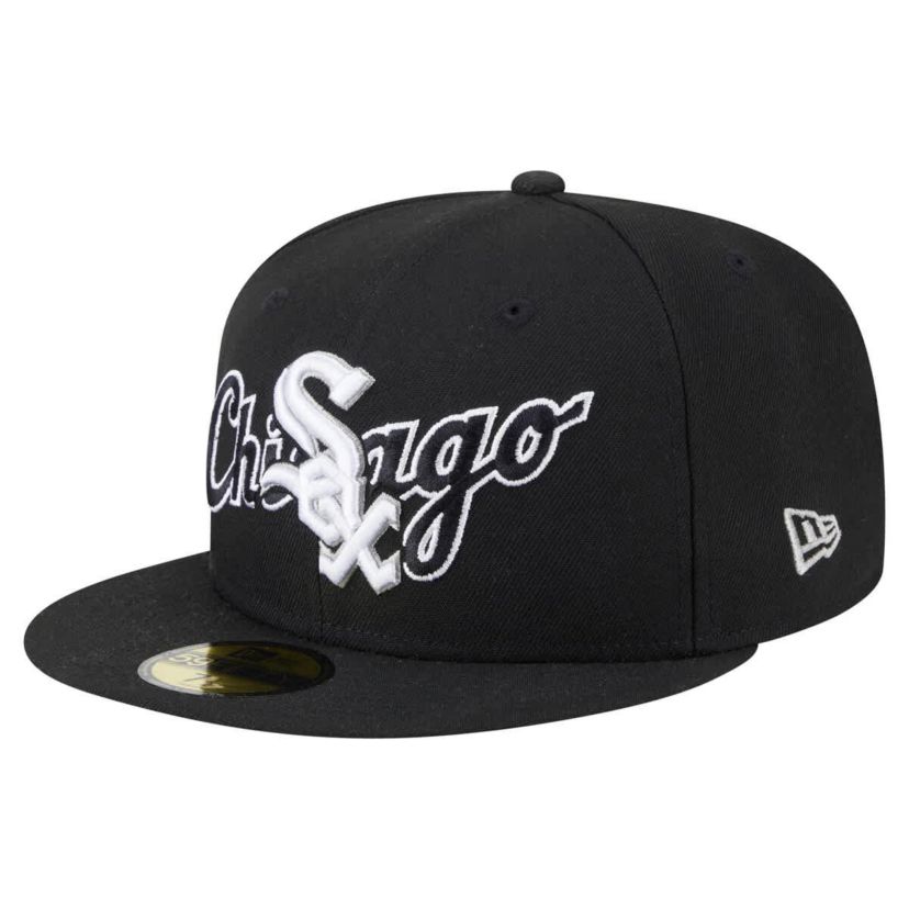 Chicago White Sox MLB Chicago Sox Overlap 59FIFTY Fitted Hat