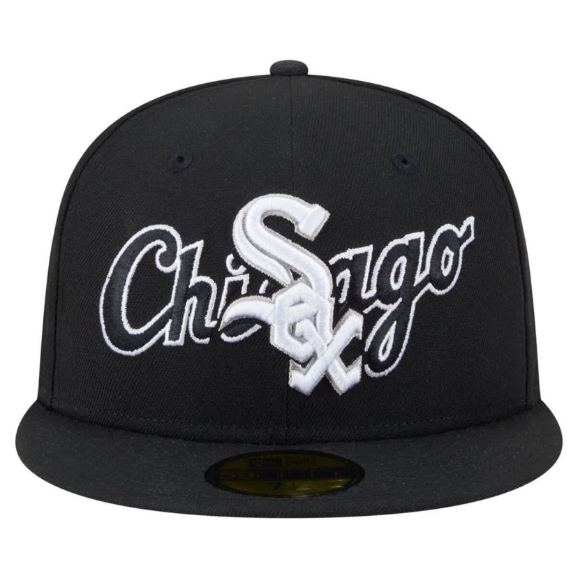 Chicago White Sox MLB Chicago Sox Overlap 59FIFTY Fitted Hat