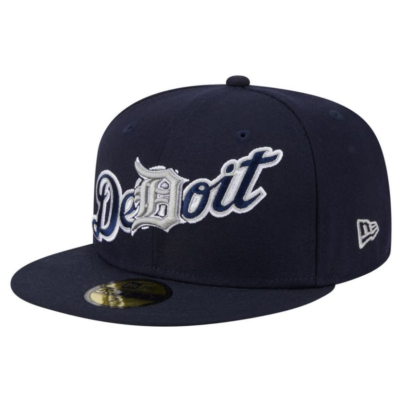MLB Detroit Tigers Overlap 59FIFTY Fitted Hat