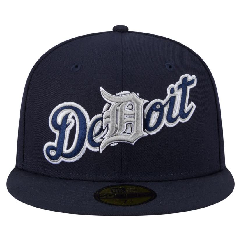MLB Detroit Tigers Overlap 59FIFTY Fitted Hat